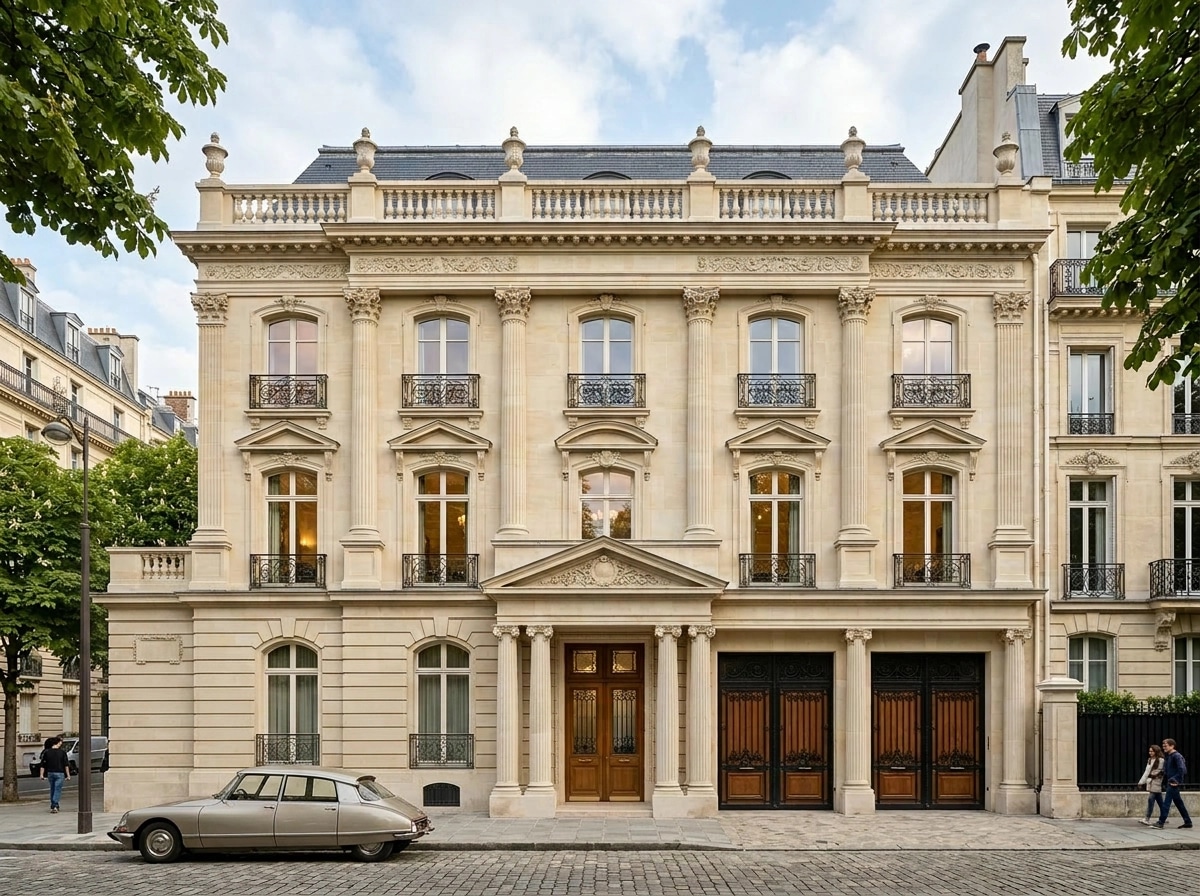 Facade design in Classic Facade style — Facade by GenRoom AI