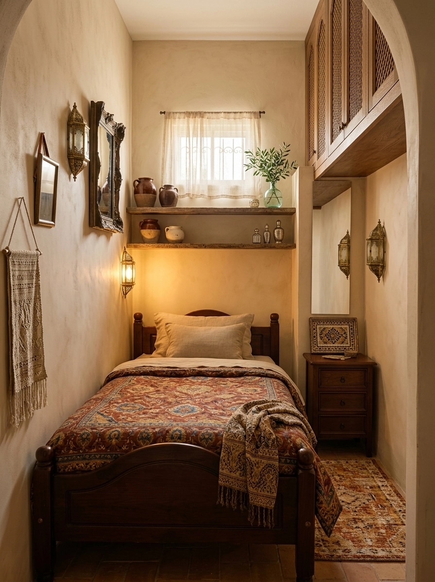 Interior design in Mediterranean style — Bedroom by GenRoom AI