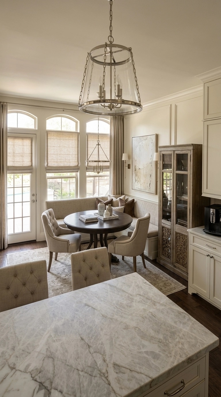 Transitional Living Room design — interior photo by GenRoom AI