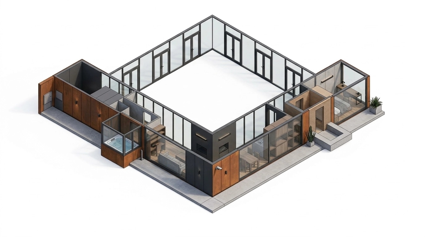 Facade design in Contemporary Facade style — Facade by GenRoom AI