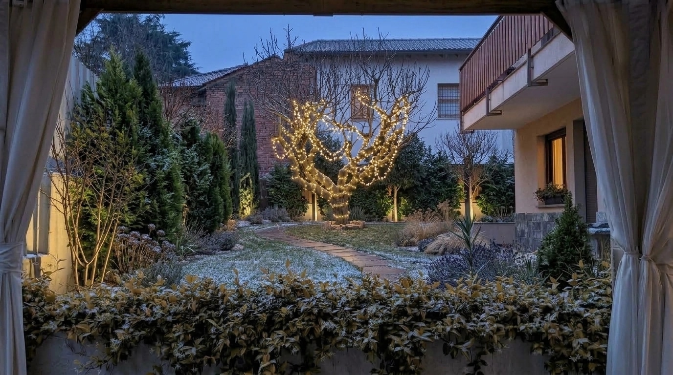 Yard design in no_style style — photo by GenRoom AI