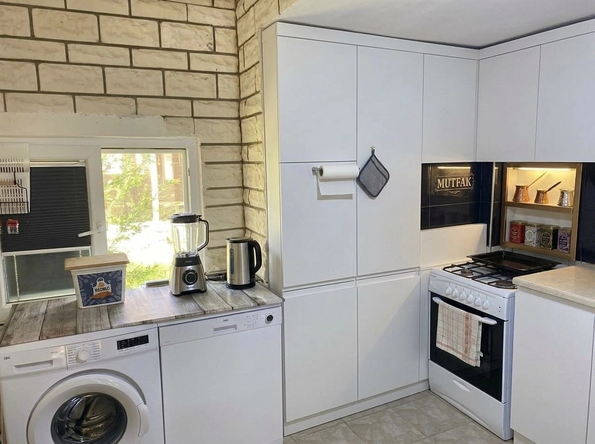 Kitchen interior in no_style style — photo by GenRoom AI
