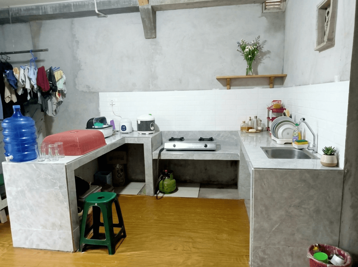 Kitchen interior in no_style style — photo by GenRoom AI