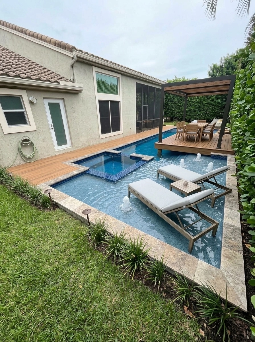 Yard design in no_style style — photo by GenRoom AI