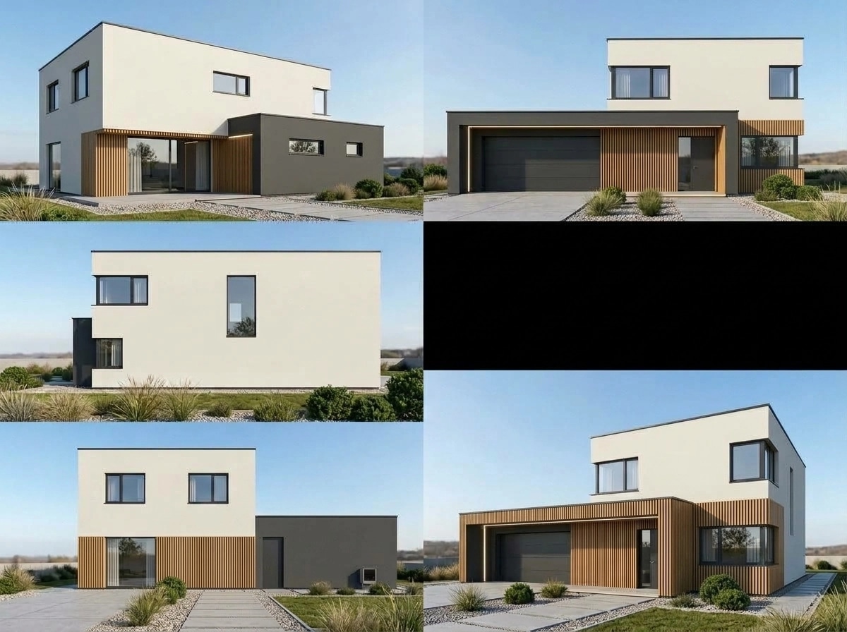 Minimalist Facade Facade design — facade photo by GenRoom AI