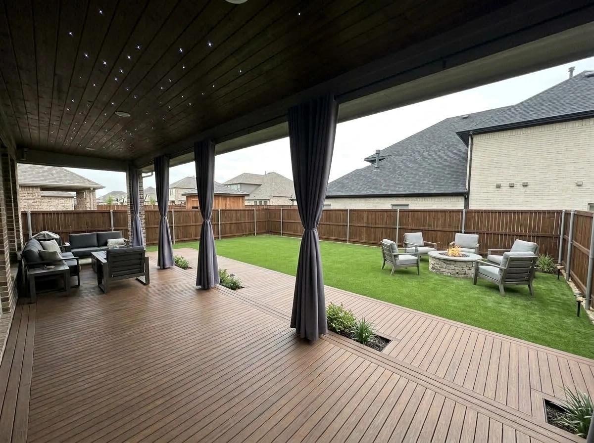 Yard design in no_style style — photo by GenRoom AI