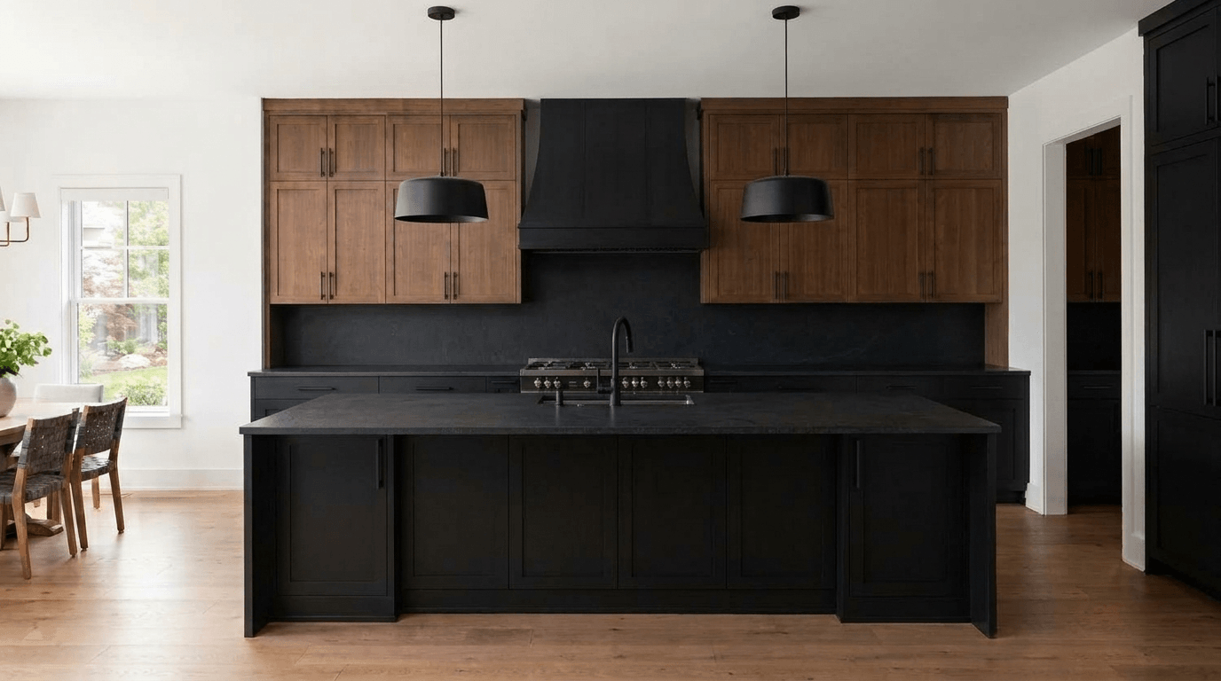 Kitchen interior in no_style style — photo by GenRoom AI