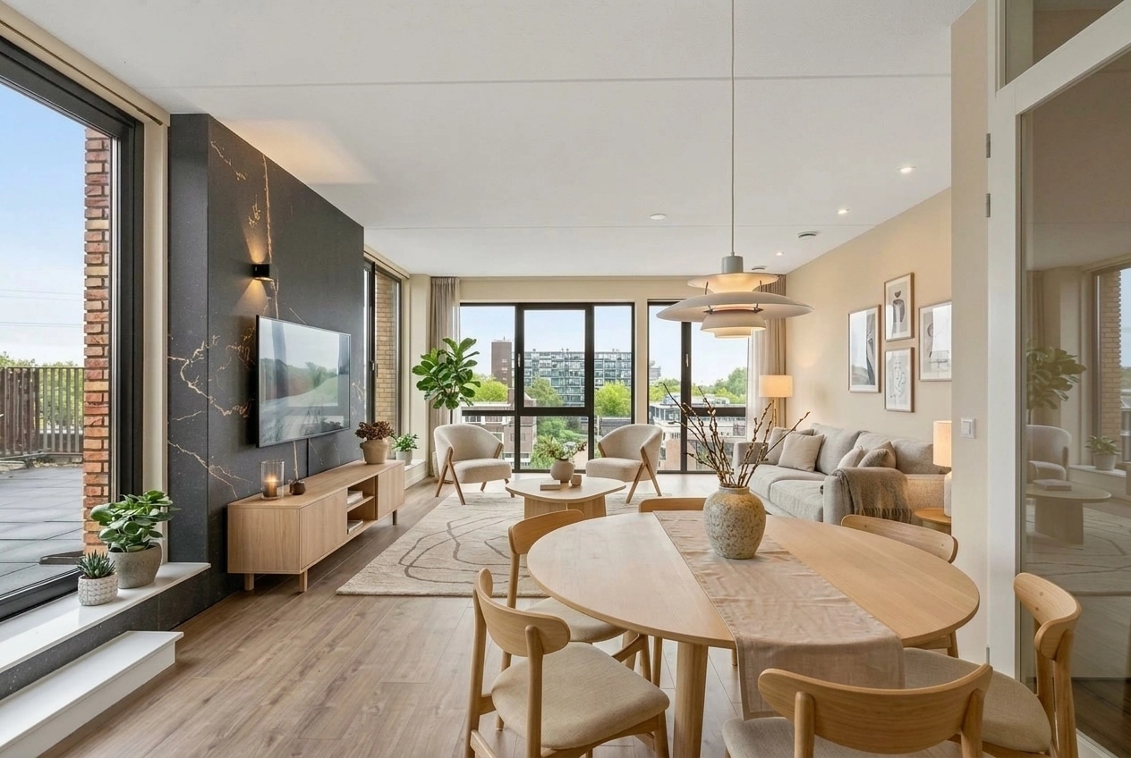 Scandinavian Living Room design — interior photo by GenRoom AI