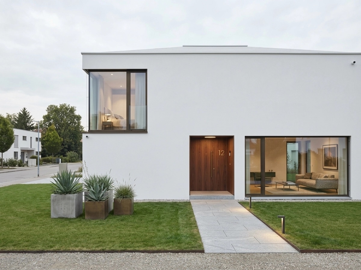 Facade design in Contemporary Facade style — Facade by GenRoom AI
