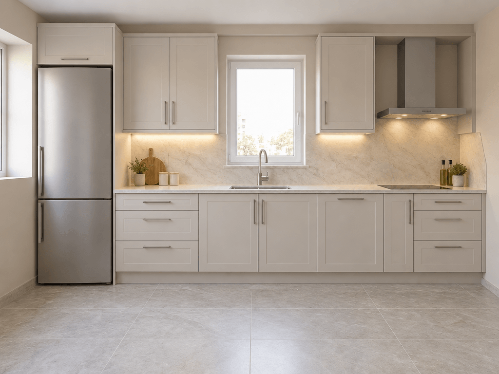 Kitchen interior in no_style style — photo by GenRoom AI