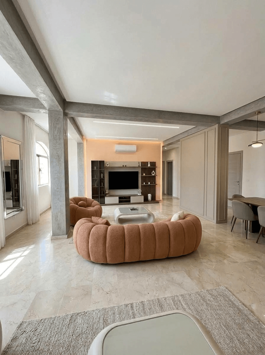 Interior design in Contemporary style — Living Room by GenRoom AI