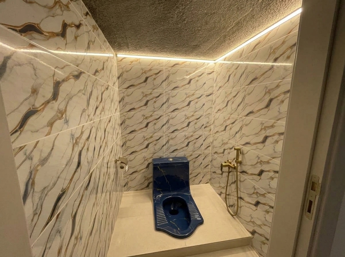 Bathroom interior in no_style style — photo by GenRoom AI