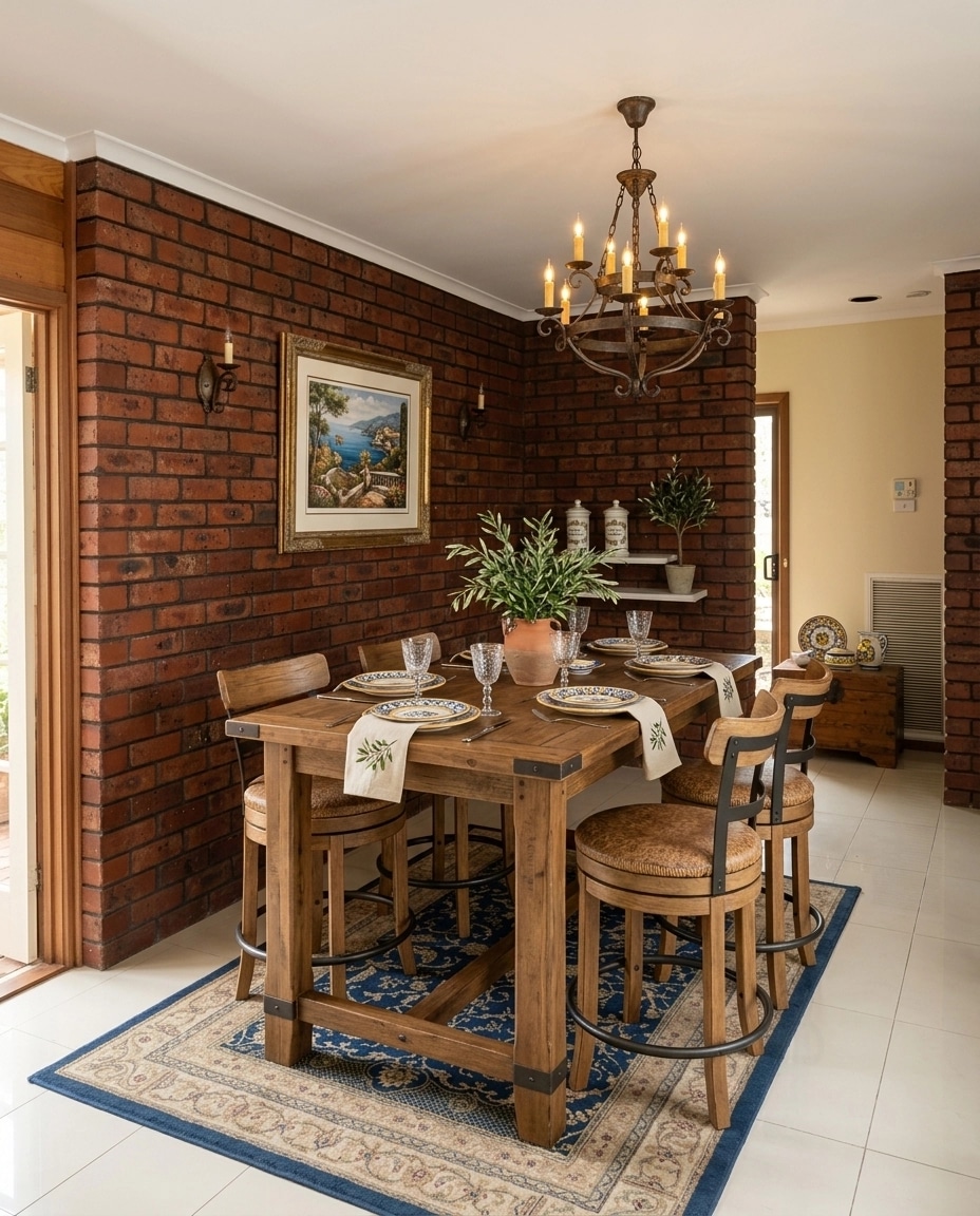 Interior design in Mediterranean style — dining_room by GenRoom AI