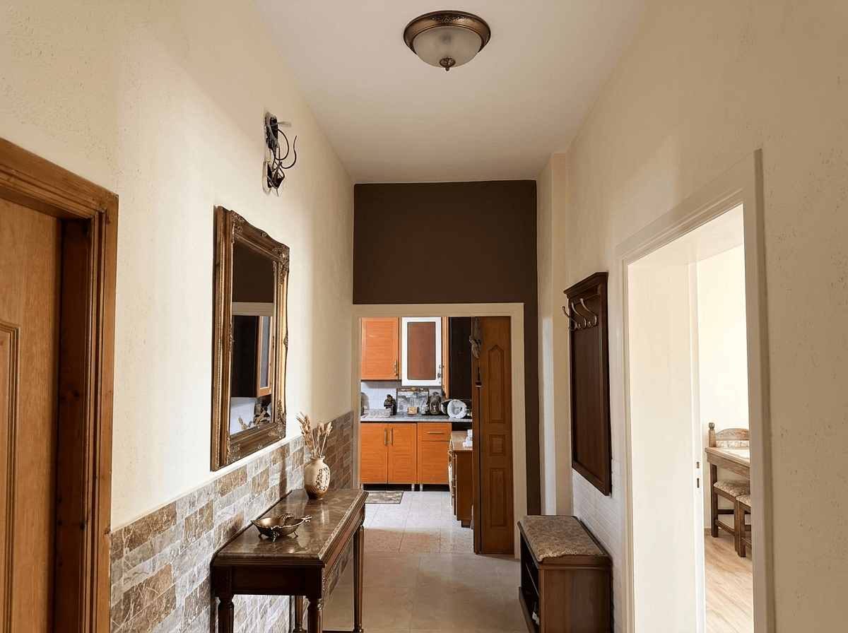 Hallway interior in no_style style — photo by GenRoom AI