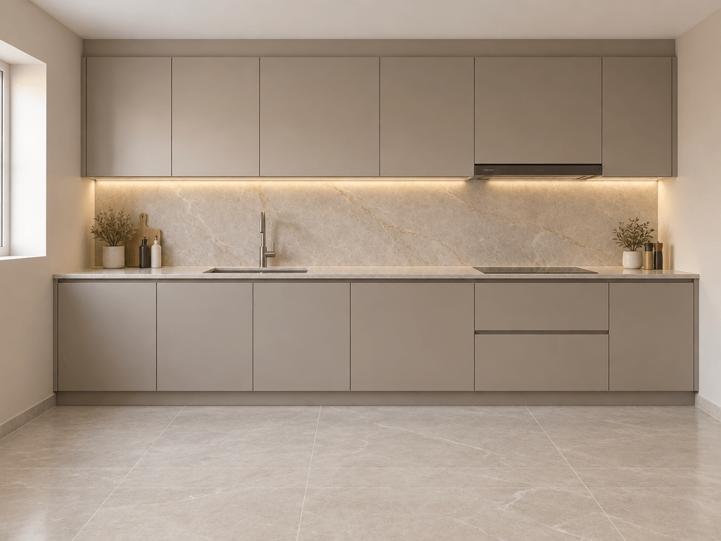 Kitchen interior in no_style style — photo by GenRoom AI
