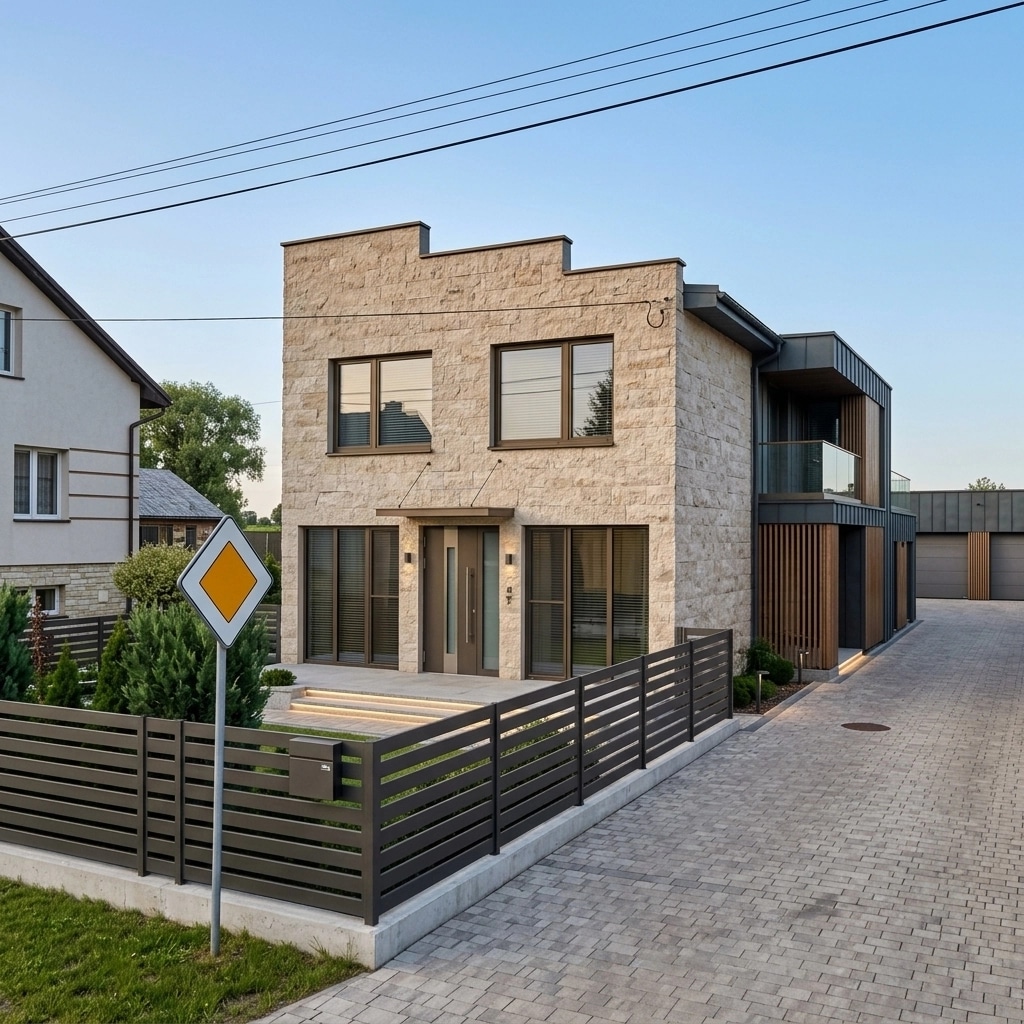 Contemporary Facade Facade design — facade photo by GenRoom AI