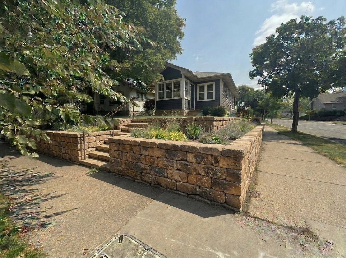 Yard design in no_style style — photo by GenRoom AI
