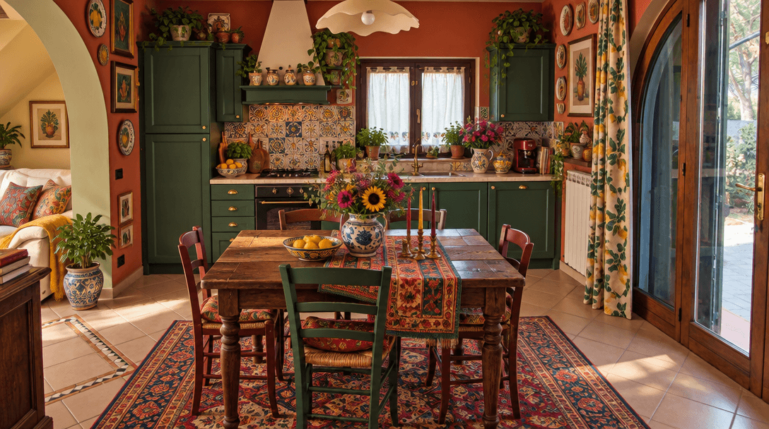 Maximalist Kitchen design — interior photo by GenRoom AI