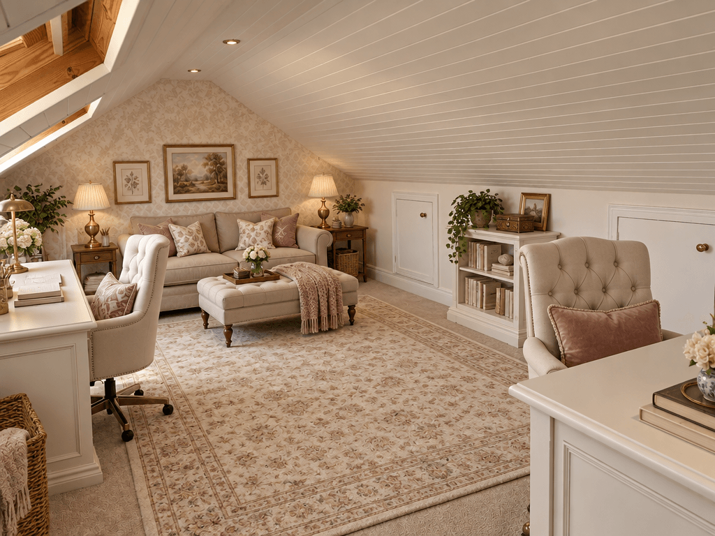 Interior design in Classic style — attic by GenRoom AI
