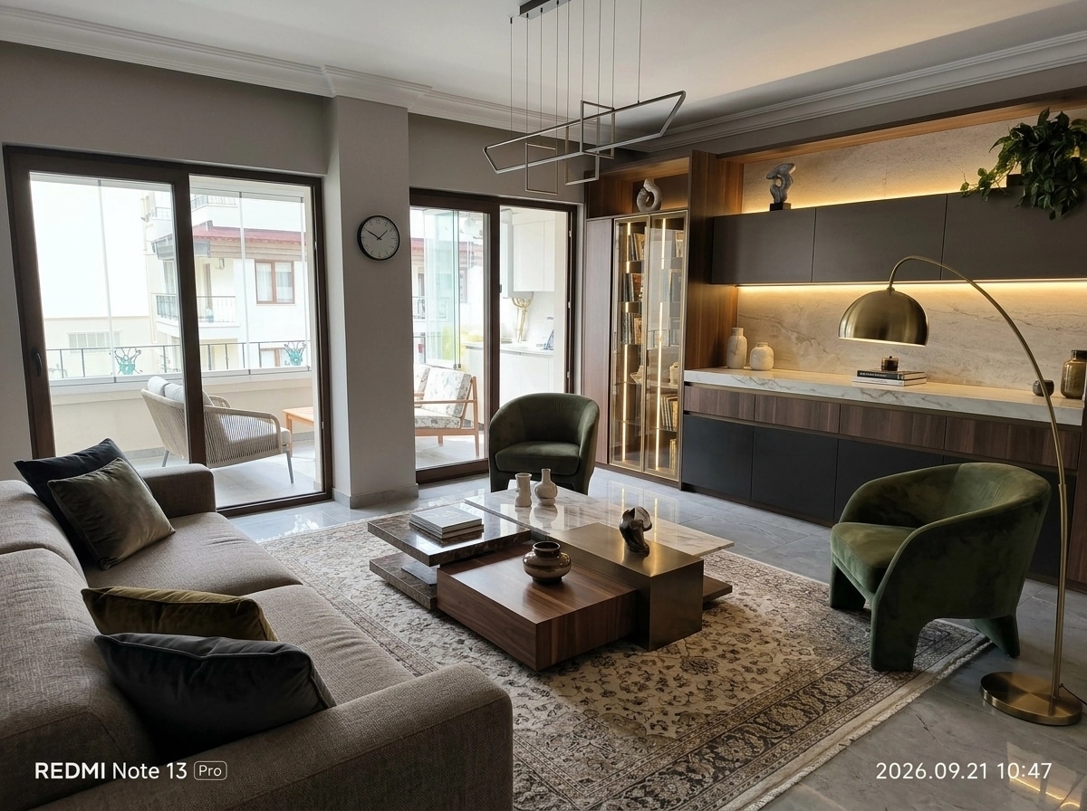 Interior design in Contemporary style — Living Room by GenRoom AI