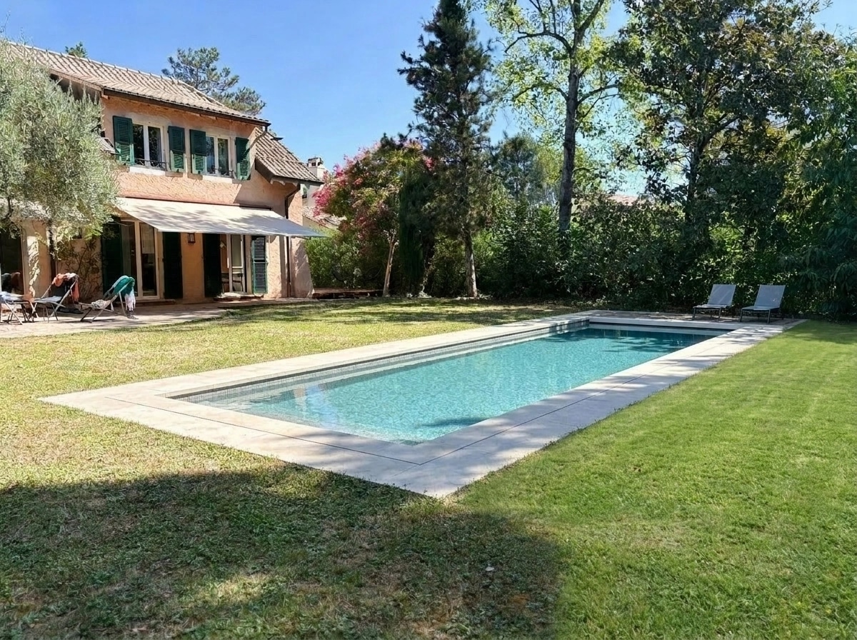 Yard design in no_style style — photo by GenRoom AI