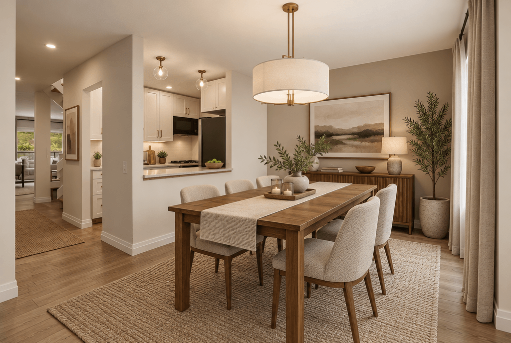 Interior design in Contemporary style — dining_room by GenRoom AI