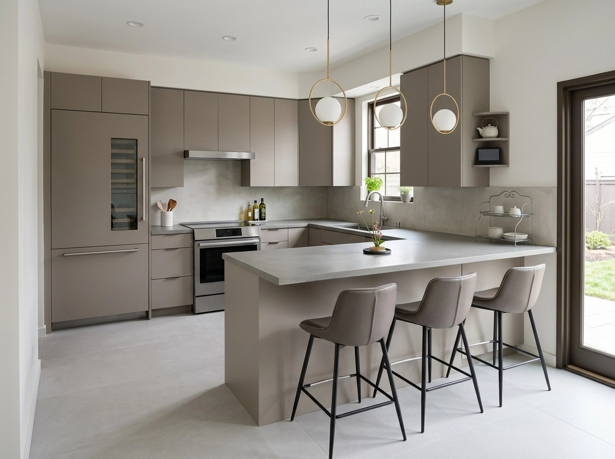 Minimalism Dapur design — interior photo by GenRoom AI
