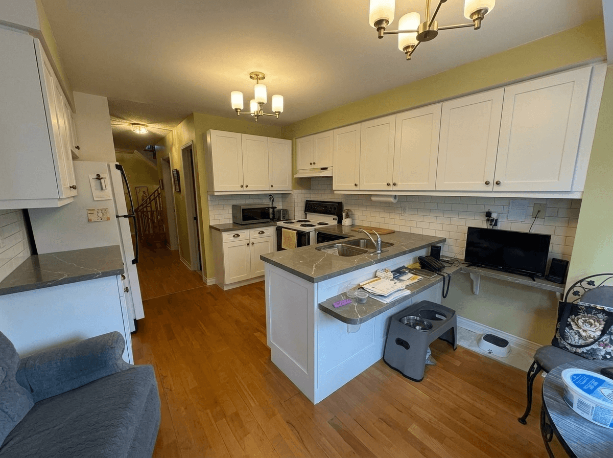 Kitchen interior in Classic style — photo by GenRoom AI