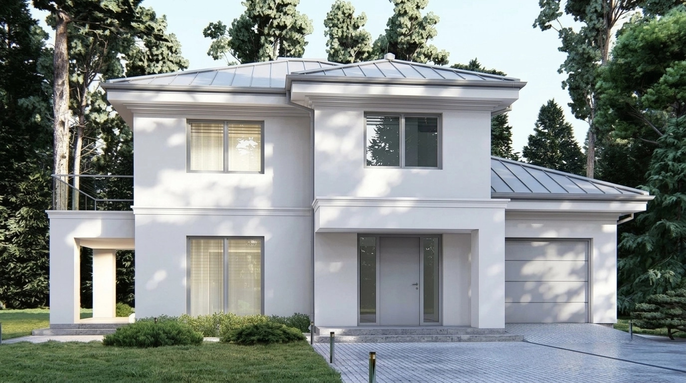 Minimalist Facade Facade design — facade photo by GenRoom AI