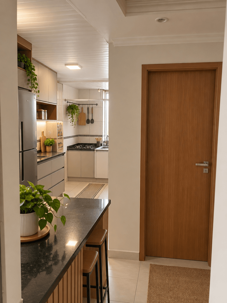 Kitchen interior in no_style style — photo by GenRoom AI