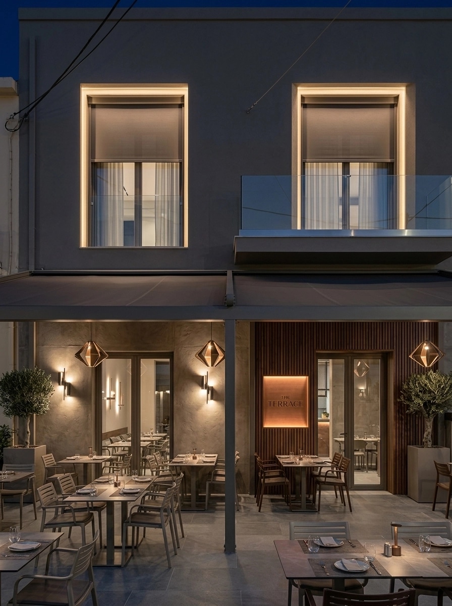 Contemporary Facade Facade design — facade photo by GenRoom AI