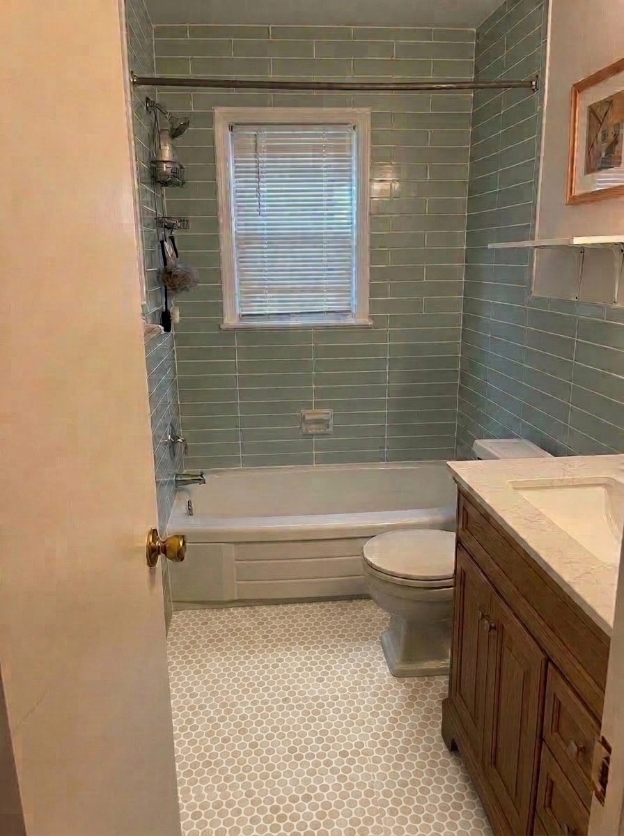 Bathroom interior in no_style style — photo by GenRoom AI