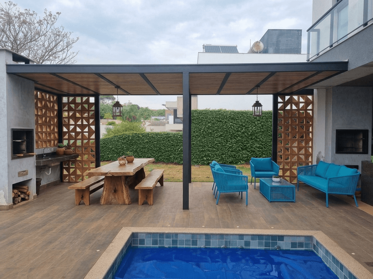 Yard design in no_style style — photo by GenRoom AI