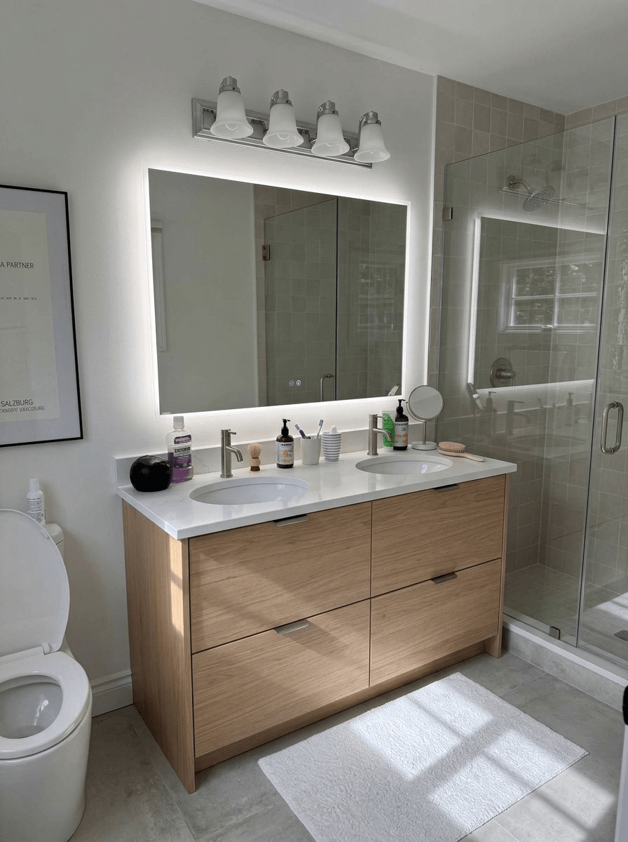 Bathroom interior in no_style style — photo by GenRoom AI