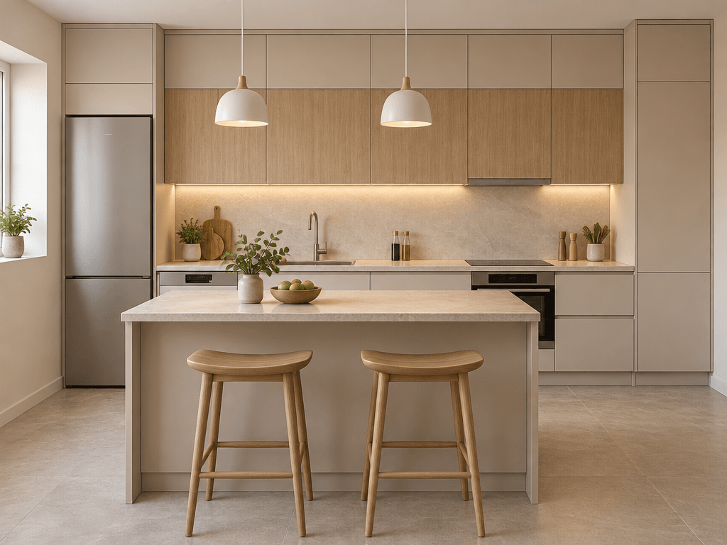 Interior design in Scandinavian style — Kitchen by GenRoom AI