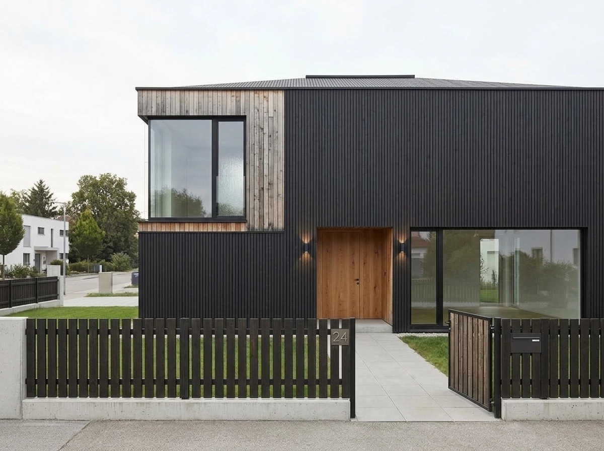 Facade design in Barnhouse Facade style — Facade by GenRoom AI