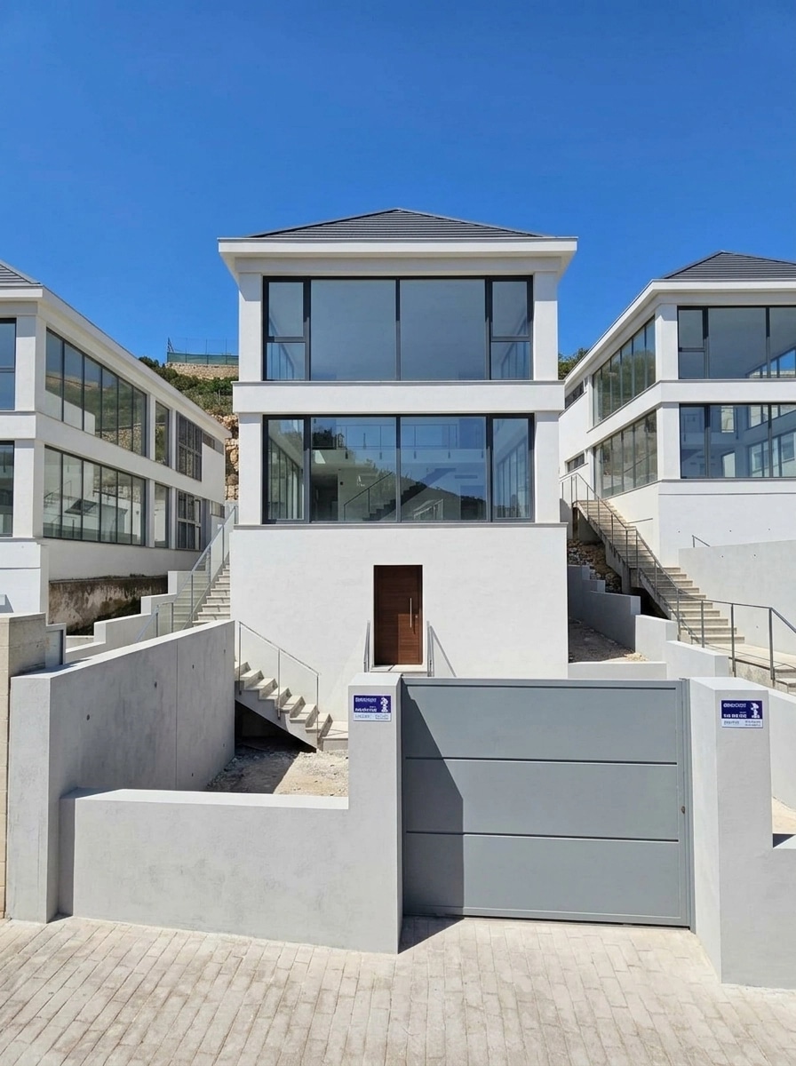 Minimalist Facade Facade design — facade photo by GenRoom AI