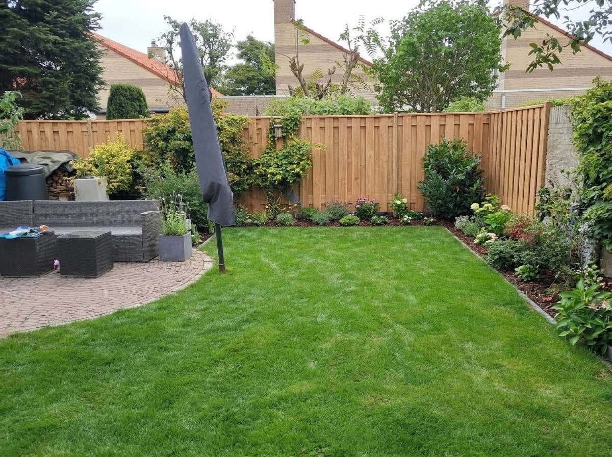 Yard design in no_style style — photo by GenRoom AI
