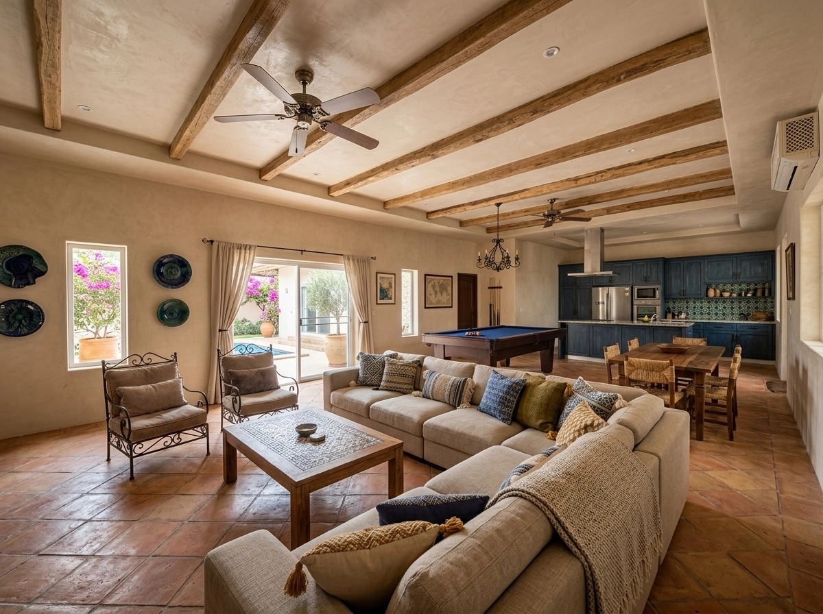 Interior design in Mediterranean style — Living Room by GenRoom AI