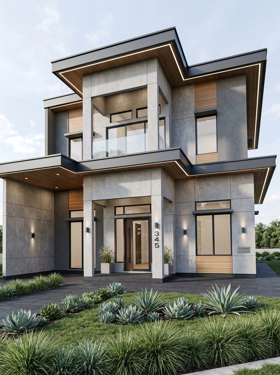 Minimalist Facade Facade design — facade photo by GenRoom AI