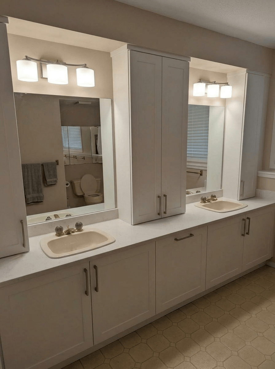 Bathroom interior in no_style style — photo by GenRoom AI