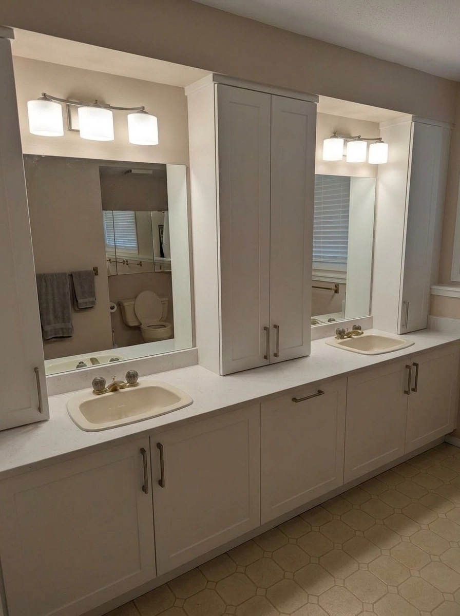 Bathroom interior in no_style style — photo by GenRoom AI
