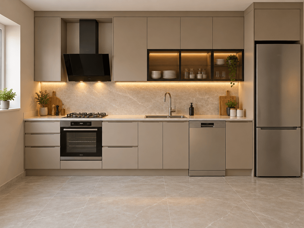 Contemporary Kitchen design — interior photo by GenRoom AI