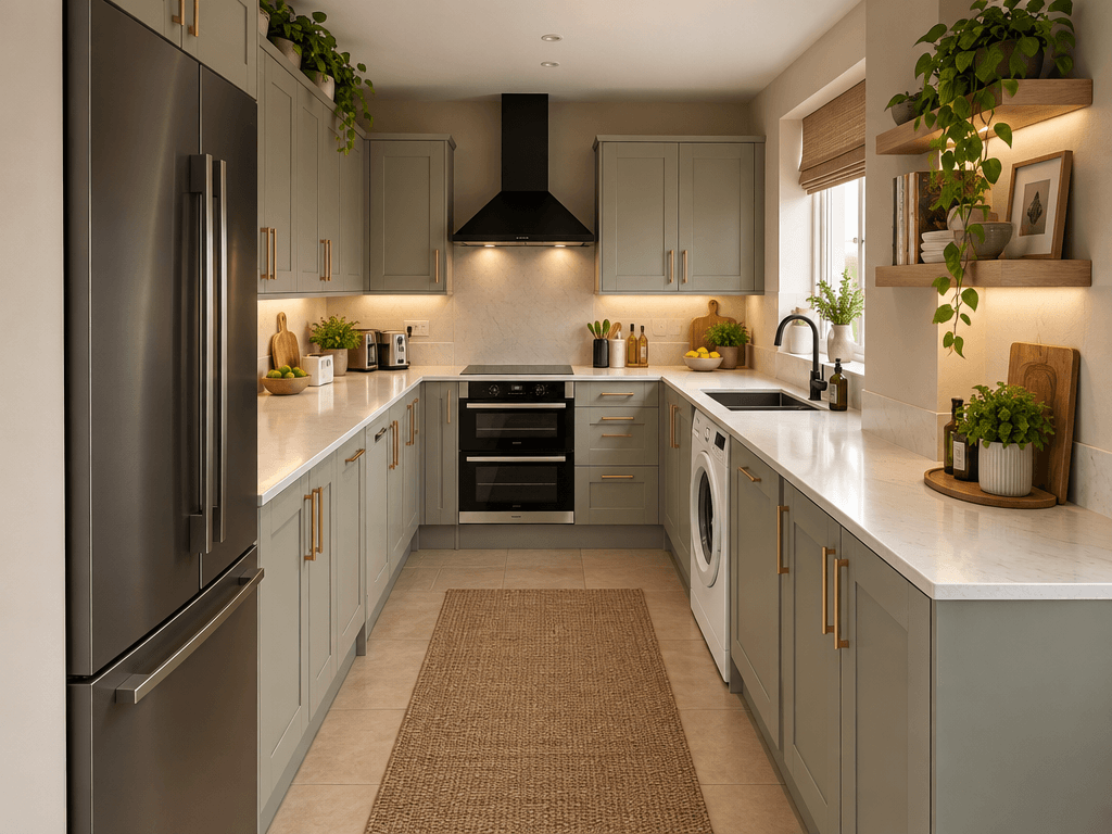 Interior design in Contemporary style — Kitchen by GenRoom AI