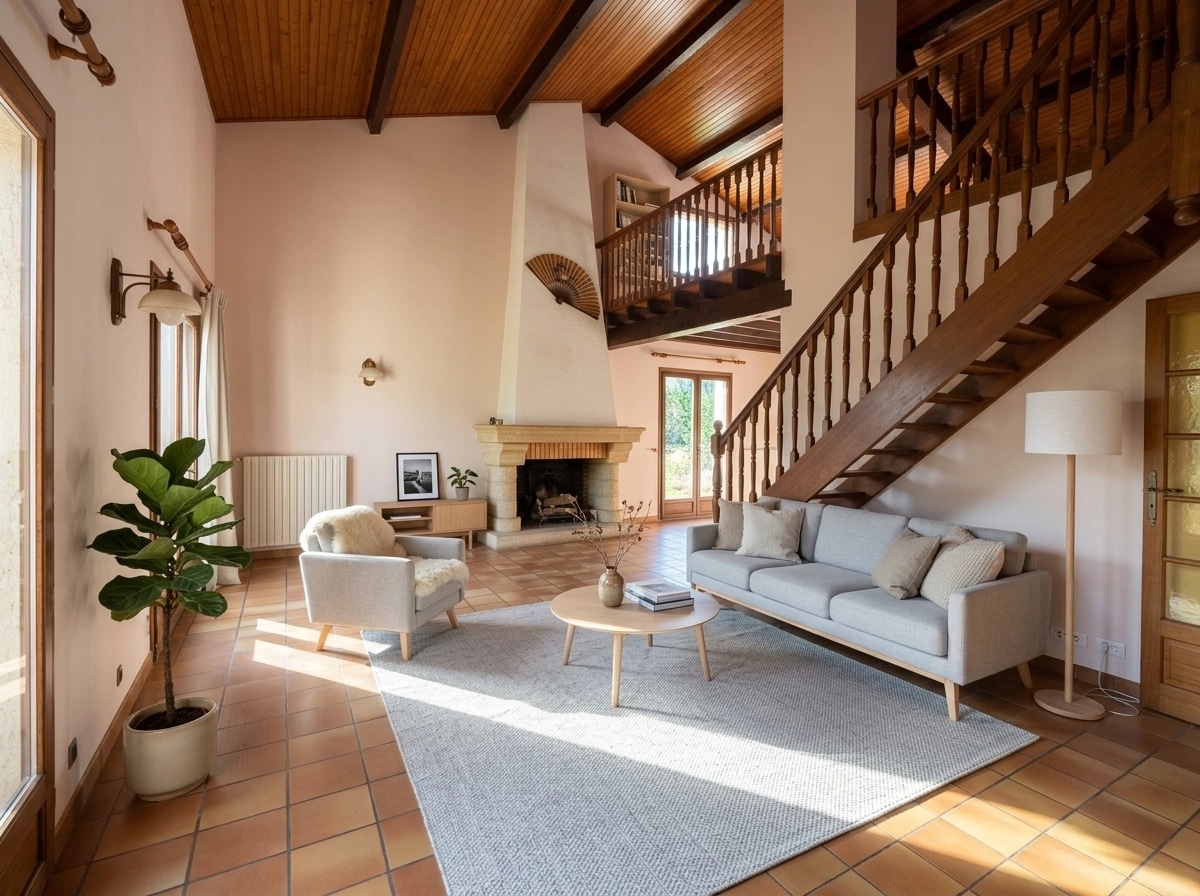 Interior design in Scandinavian style — Living Room by GenRoom AI