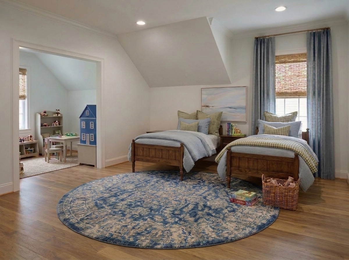 Interior design in Coastal / Hamptons style — Living Room by GenRoom AI