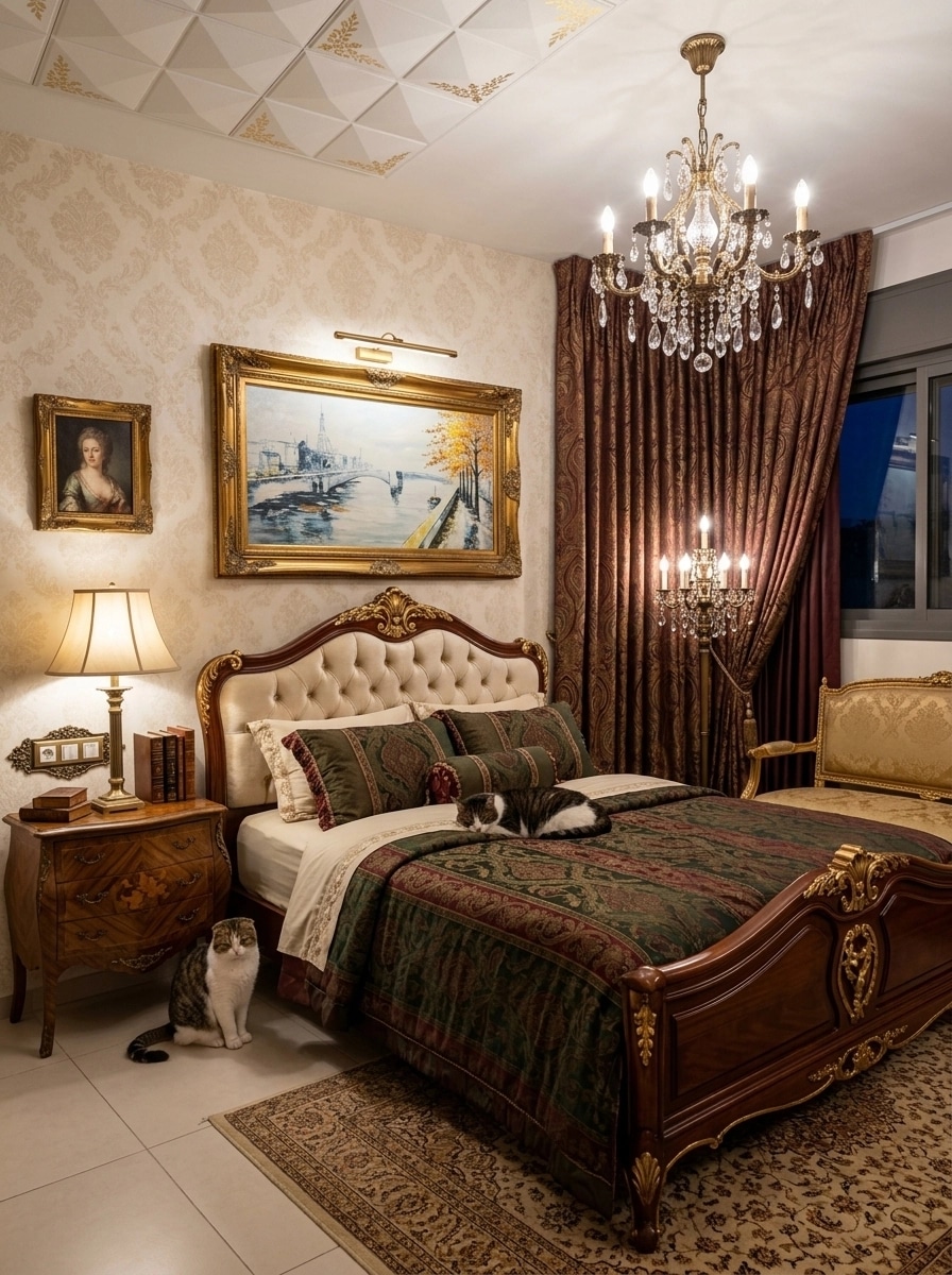 Interior design in Classic style — Bedroom by GenRoom AI