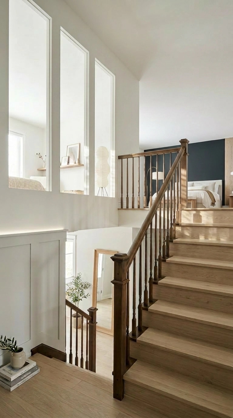 Modern Farmhouse Hallway design — interior photo by GenRoom AI