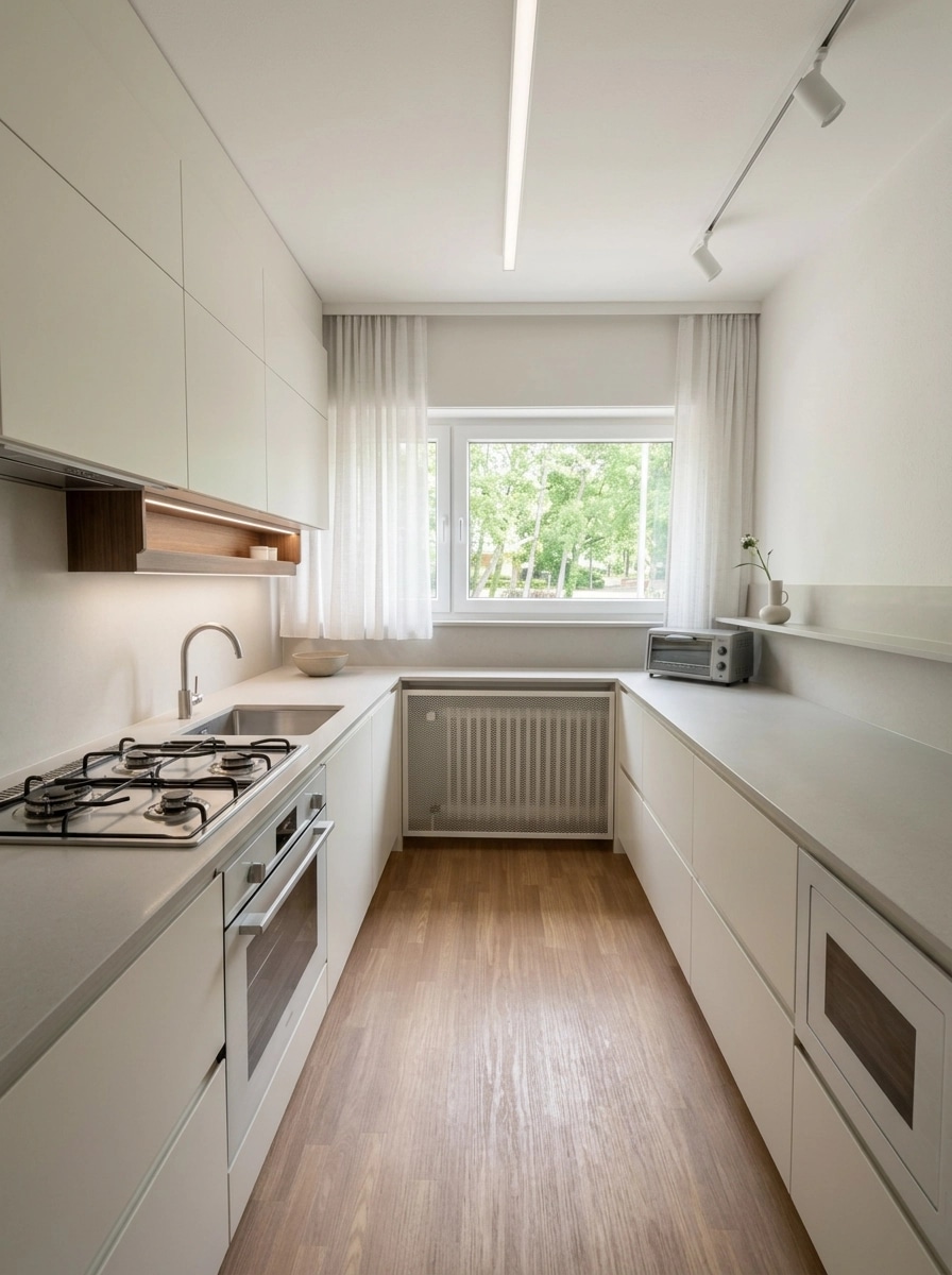 Minimalism Kitchen design — interior photo by GenRoom AI