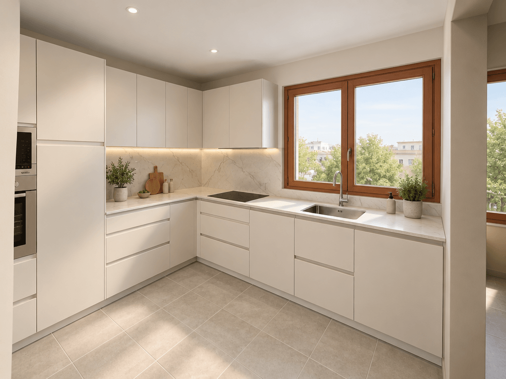 Kitchen interior in no_style style — photo by GenRoom AI